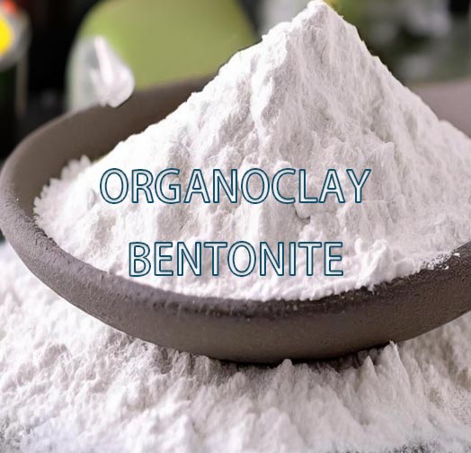 Organoclay For Lubricating Grease: Calcium bentonite is a major raw material for organic bentonite rheology aids. The appearance of this white, fine powder rheology additive, it is in the bentonite moisture content is less than 3.5%. Our Organic Bentonite has excellent high temperature resistance in grease. Most of the time we have stock, can be supplied to the user to arrange timely shipment.