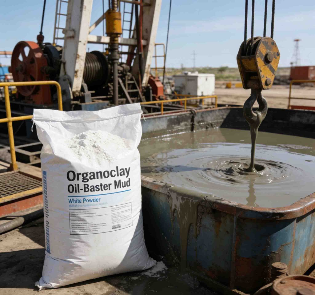 Chlorine-Free Organophilic Bentonite
