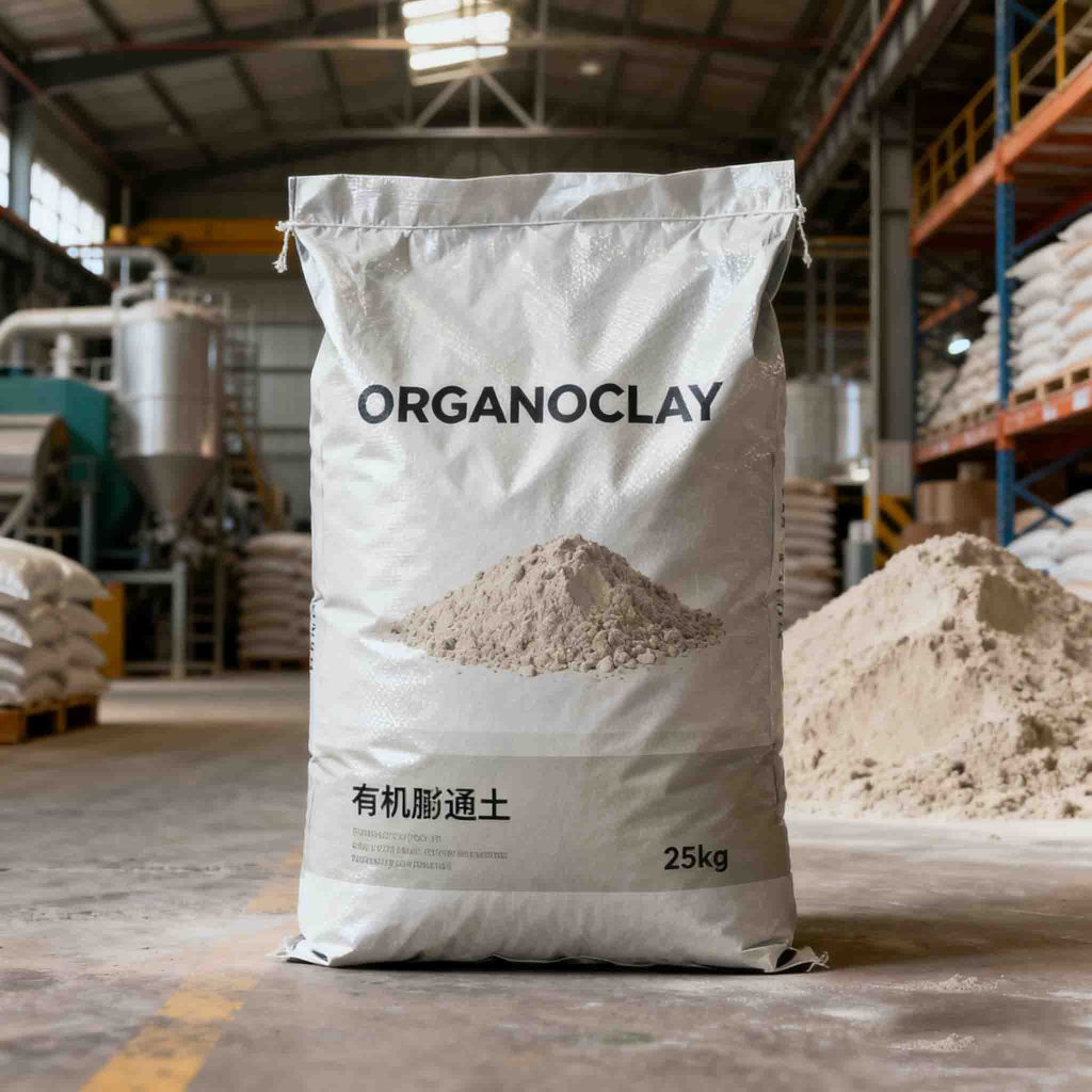 High-temperature organoclay for drilling