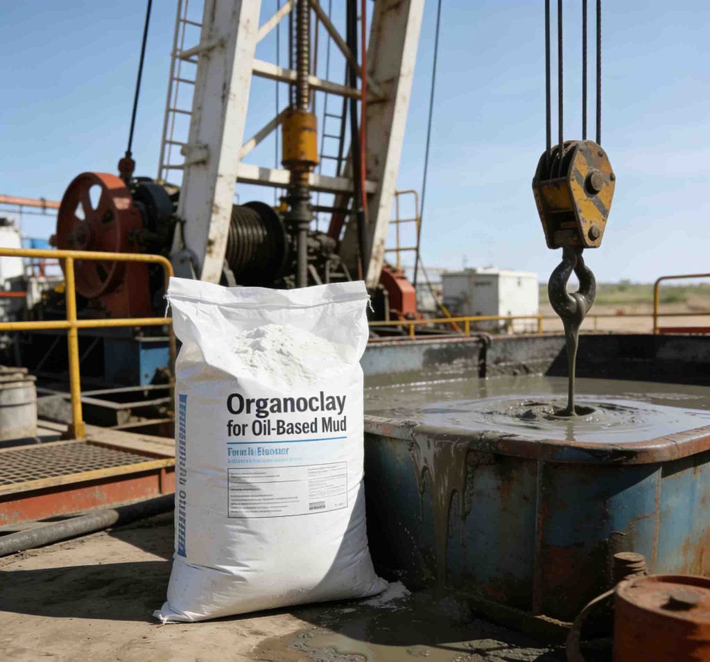 Organophilic Clay for Synthetic Drilling Fluids