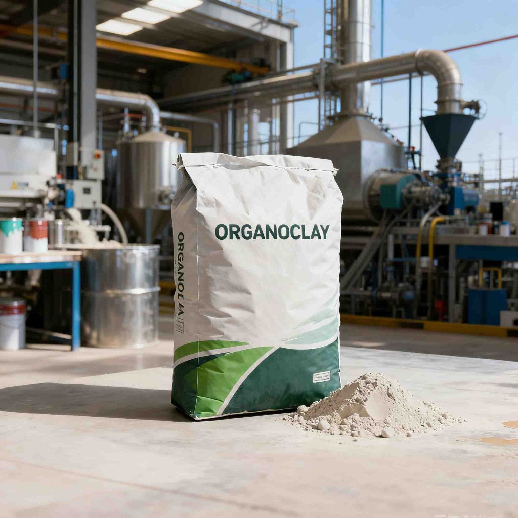 organic clay for xylene-based paint