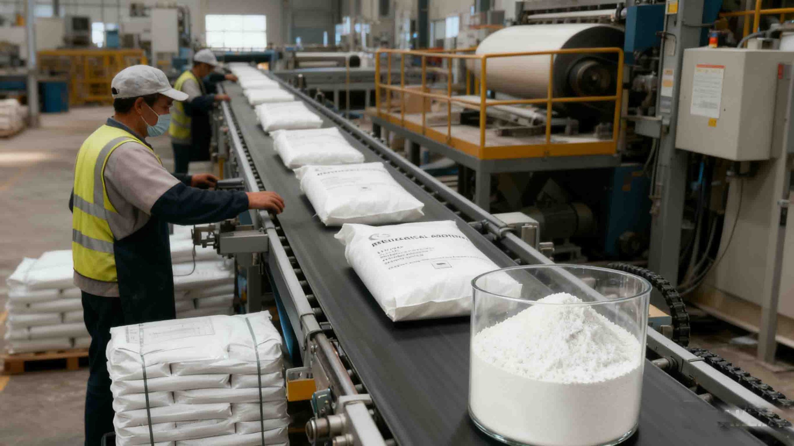 Quality control laboratory testing organoclay samples